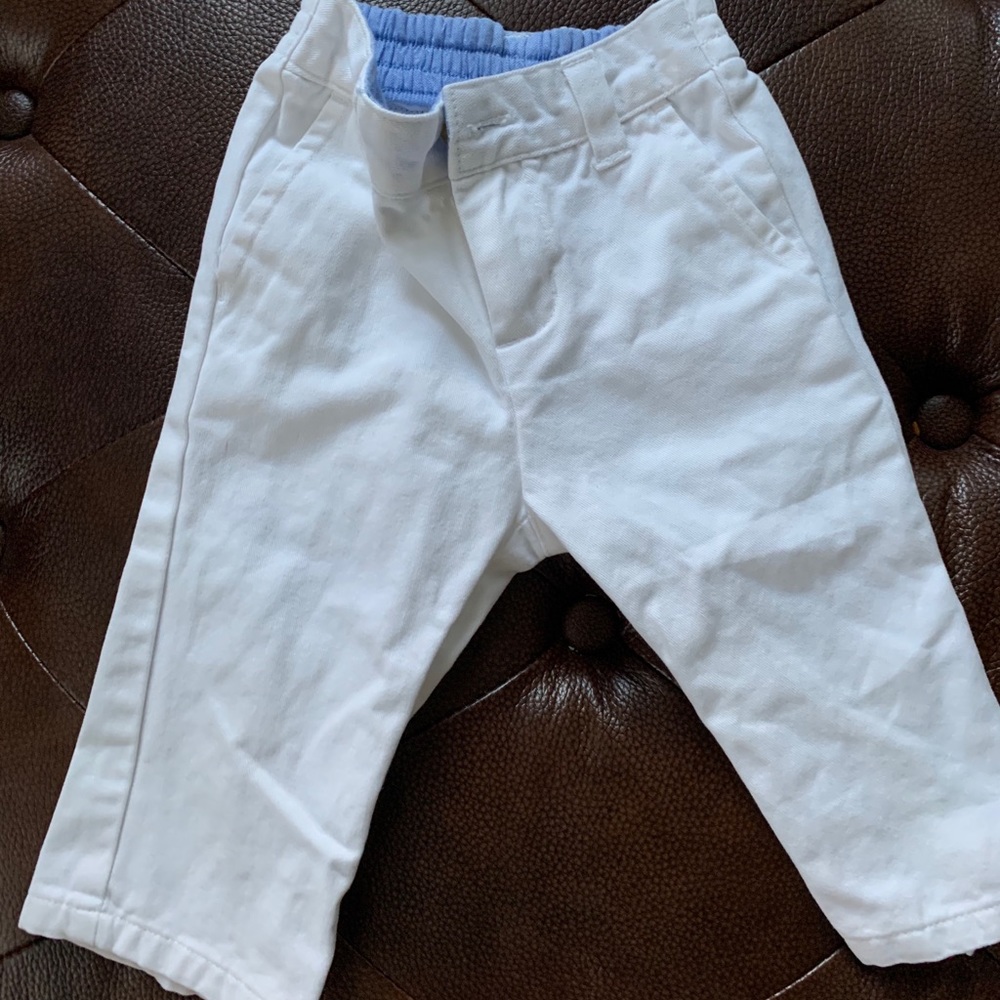 Janie and jack white pants